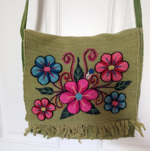 Embroidered Peruvian Bag - Picture 8 of 16